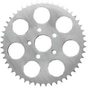 Carbon Steel Rear Sprocket 51T Chrome - For 82-85 Harley Sportster