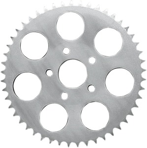 Carbon Steel Rear Sprocket 49T Chrome - For 82-85 Harley Sportster