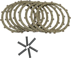 Barnett Aramid Clutch Friction Kit - For 71-84 Harley Sportster