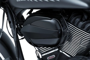 Kuryakyn Air Cleaner Black by John Shope Fits Indian Models