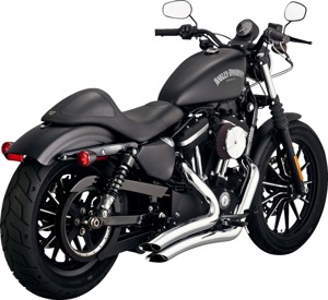 Vance & Hines Big Radius 2-2 Chrome PCX Exhaust Fits Sportster 14-22