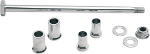 Drag Specialties Swingarm Pivot Shaft Kit Chrome For Harley Softail - Swingarm pivot shaft kit For Harley-Davidson Softail