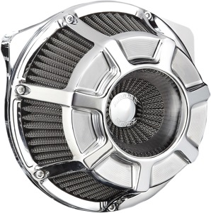 Arlen Ness Inverted Series Air Cleaner Kit, Chrome