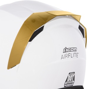 ICON Airflite Helmet Rear Spoiler RST Bronze One Size - Replacement rear spoiler for ICON Airflite helmets