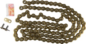 RK Chain GB520MXZ5-116 520 MXZ5 Non-Sealed Gold 116 Links - Non-sealed gold 520 chain, 116 links, off-road use