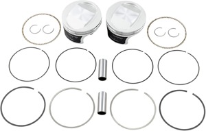 Wiseco Tracker Series Piston Kit 3.885in +0.010 10.5:1 For Harley 99-06