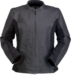 Z1R Bellona Leather Jacket Black 1W Women's - Premium leather riding jacket for women in size 1W