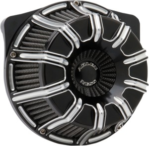 Arlen Ness 10-Gauge Inverted Big Sucker Air Cleaner - Black