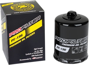 Pro Filter PF-196 Spin-On Oil Filter Black