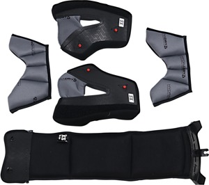 ICON Variant Pro Helmet Interior Liner Set XS/S Black - Replacement liner set for ICON Variant Pro XS/S