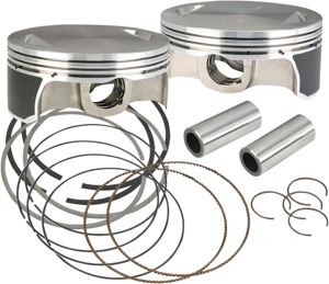 S&S Forged Piston Set 4-1/8" Std Flat Top for S&S Engines