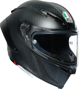 AGV Pista GP RR Mono Full Face Helmet XL Matte Carbon Black - Premium carbon fiber full face helmet XL Matte Black