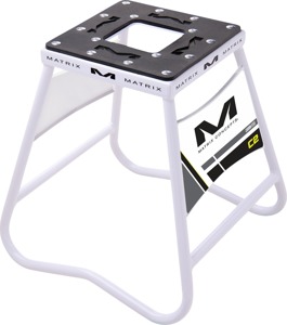 Matrix Concepts C2 Steel Stand with Plate White