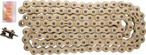 RK GB520MXU-120 Sealed UW-Ring 520 MXU Chain Gold 120 Links - Sealed 520 MXU Chain, Gold, 120 Links