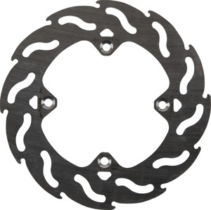 Moto-Master Flame Rear Brake Rotor Suzuki RM/Kawasaki KX 80 85 100 - Rear brake rotor for Suzuki RM85/Kawasaki KX80-100