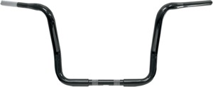 Drag Specialties 1-1/4 in Buffalo Touring Handlebar Black For Harley-Davidson