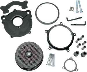 Performance Machine Super Gas Air Cleaner Black Ano For 08-16 HD Touring