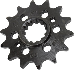 Driven 520 Steel Front Sprocket Black 14T