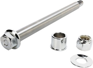 Drag Specialties Front Axle Kit Chrome Harley FXSTSI FXSTS Softail - Front axle kit for Harley FXSTSI/FXSTS Softail