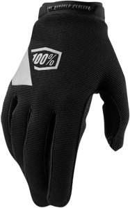 100% Women's Ridecamp Gloves, Black/Charcoal, Size L
