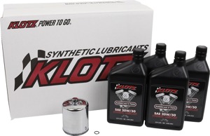 Klotz Oil Change Kit for Harley Twin Cam & Milwaukee Eight - Complete kit for Harley Twin Cam & Milwaukee Eight