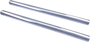 39MM Hard Chrome Fork Tubes - Standard Length 24.81" - Replaces Harley # 45395-04