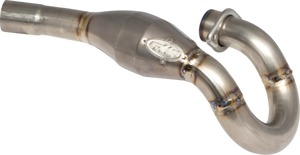 FMF MegaBomb Header Titanium For 2025 Kawasaki KX250 - Titanium MegaBomb Header For 2025 Kawasaki KX250
