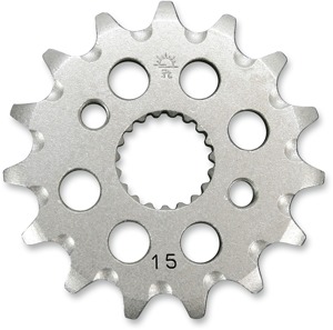 JT Steel Front Sprocket 15T-420 Natural JTF1310.15SC For 07-25 Honda CRF150R/RB