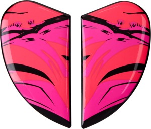 Icon Airform Helmet Side Plates Pink ManikRR One Size - Side plates for Icon Airform helmet Pink ManikRR