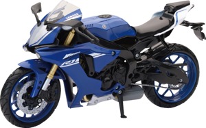 New Ray 1:12 Scale Yamaha YZF-R1 Blue Die-Cast Model 2016