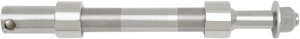 Drag Specialties Front Axle Kit Chrome For Harley Dyna Models - Front axle kit for Harley Dyna models