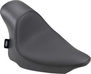 Drag Specialties EZ Mount Solo Seat Black For Harley Softail Models - Solo seat fits Harley FLSTC, FLSTN, FLSTSC, FLSTSI, FLSTS