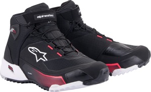 Alpinestars Stella CR-X Drystar Shoes Black/Pink Womens Size 10 - Waterproof riding shoes for women, size 10, black/pink