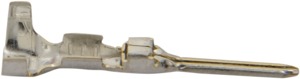 NAMZ AMP 040 Series Cap Terminals Male 25 Pack Silver - Plug terminals for AMP 040 connectors, 25 pack