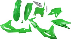 Cycra Replica Plastic Kit Green For 17-20 Kawasaki KX250 KX250F
