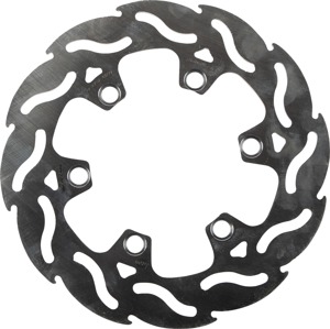 Moto-Master Flame Rear Brake Rotor Kawasaki KLX300R KDX 200 220 250 - Rear brake rotor for Kawasaki KLX300R, KDX200-250