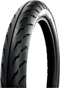 IRC NR45 Moped Tire 90/90-17 Tube Type Blackwall - 90/90-17 tube type tire for scooters and mopeds
