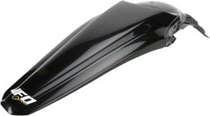 UFO MX Rear Fender Black Fits Kawasaki KX450F