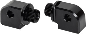 Arlen Ness Splined Peg Mount Black Fits Indian Scout