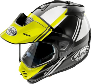 Arai XD-5 Cosmic Helmet Fluorescent Yellow M - Dual sport helmet with advanced features
