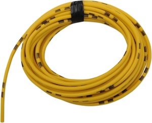 13' Color Match Electrical Wire - Solid Yellow 14A/12V 20AWG