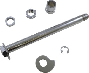 Drag Specialties Rear Axle Kit Chrome Harley FL Touring 02-07 - Rear axle kit For Harley FL Touring 2002-2007