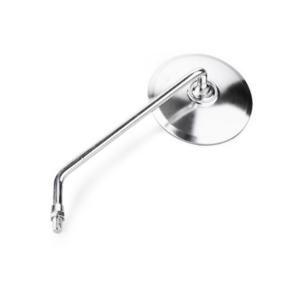 BikeMaster Round Stainless Mirror 10mm Left â€“ 8-1/4" Stem
