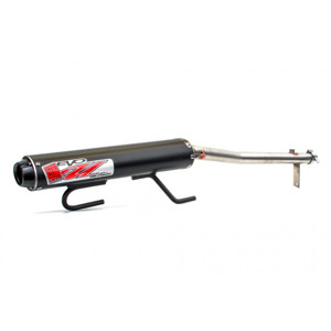 Big Gun EVO U Slip-On Exhaust Black Fits 14-22 Honda Pioneer 700