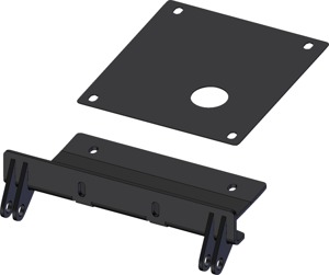 KFI UTV Plow Mount Black Fits 20-23 Yamaha Wolverine X2/X4