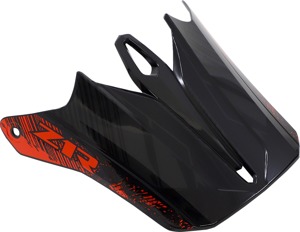Z1R F.I. MIPS Helmet Visor Kit Fractal Black Red Adult - Replacement visor for Z1R F.I. MIPS helmets