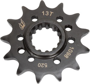 Driven 520 Steel Front Sprocket Black 13T