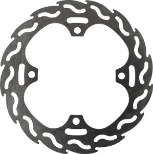 Moto-Master Flame Rear Brake Rotor Honda CR125 CR250R - Rear brake rotor For Honda CR125, CR250R