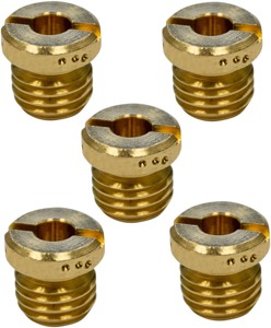 S&S Cycle Main Jet 0.090 inch Series 72 Super Gas 5 Pack - Main jets for S&S carburetors, 0.090in, 5 pack