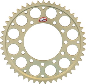 Renthal 525 Rear Sprocket 47 Tooth Hard Anodized For Triumph - 47T 525 rear sprocket For Triumph models